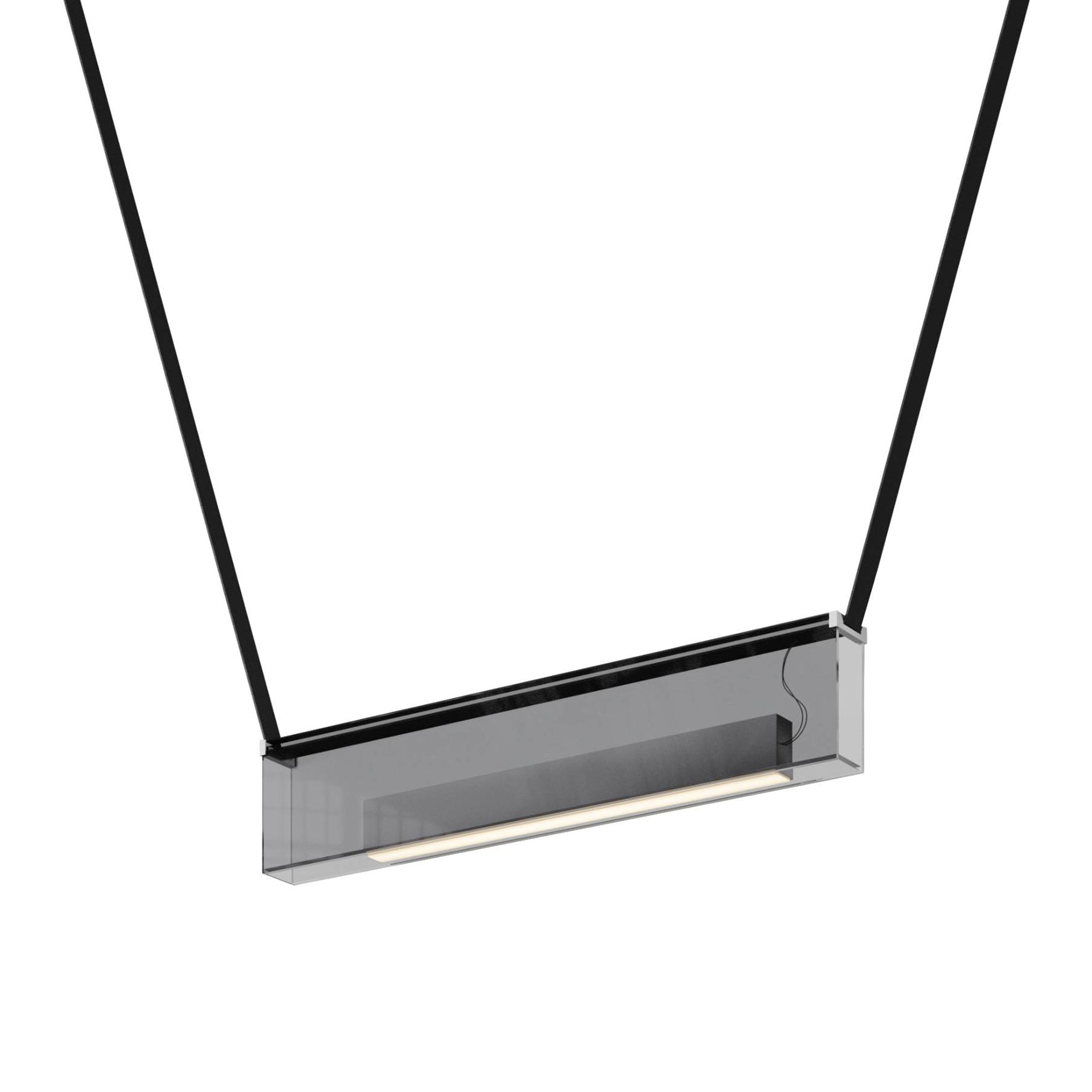 Sainte Atelier 01 Suspension Lamp: Grey + Black