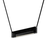 Sainte Atelier 01 Suspension Lamp: Black + Black
