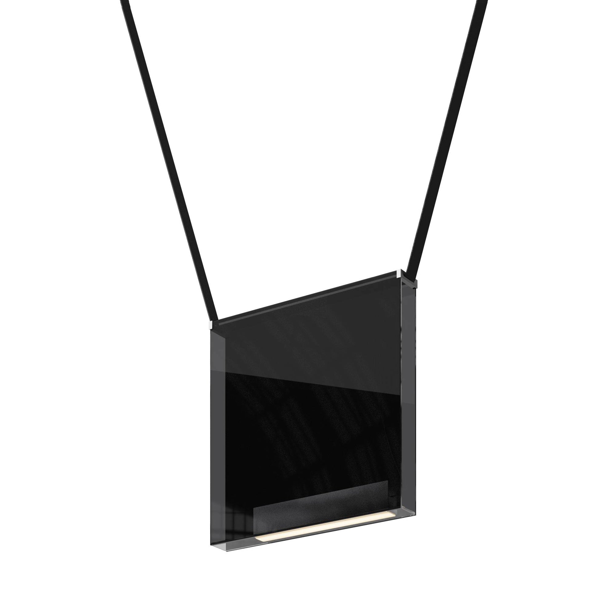 Sainte Atelier 02 Suspension Lamp: Black + Black