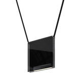 Sainte Atelier 02 Suspension Lamp: Black + Black