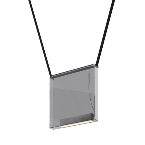 Sainte Atelier 02 Suspension Lamp: Grey + Black