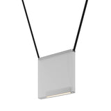 Sainte Atelier 02 Suspension Lamp: Frosted Extra Clear + Black