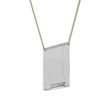 Sainte 23 Suspension Lamp: Extra Clear + Beige
