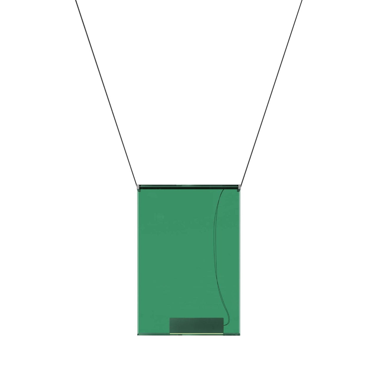 Sainte 23 Suspension Lamp: Green