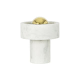 Stone Portable LED Lamp: Gold