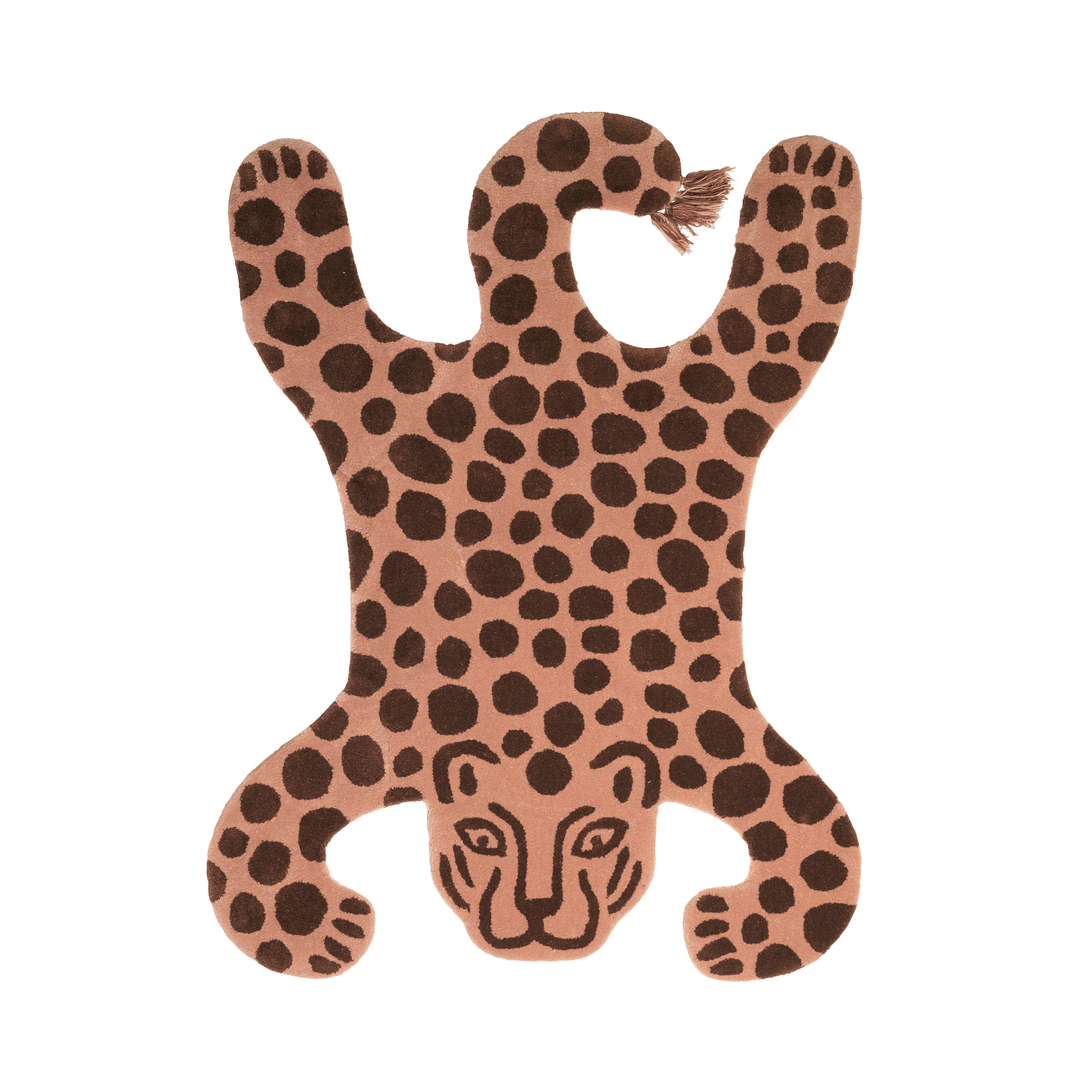 Safari Tufted Rug: Leopard