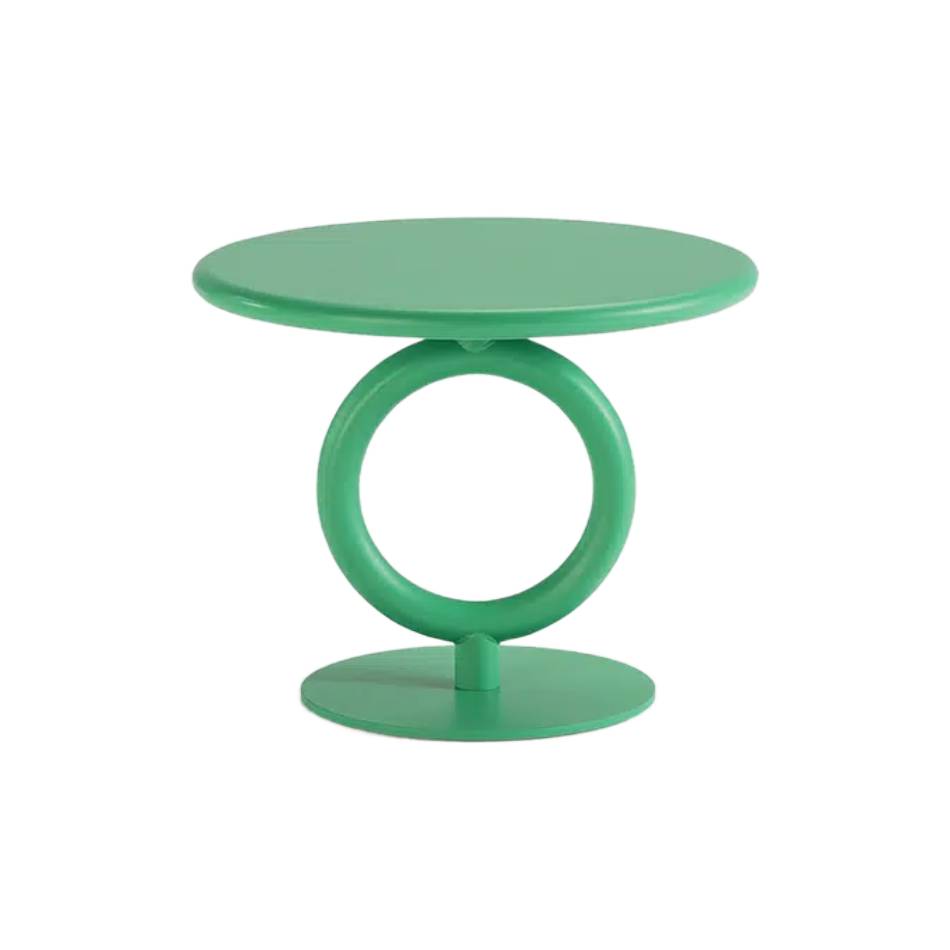 Totem Occasional Table: Lacquer Top + Alpino Matt Lacquered