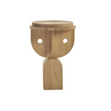 Faces Occasional Table: Low + Natural Oak