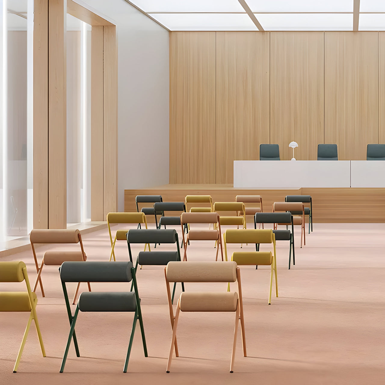 Roll Stacking Chair