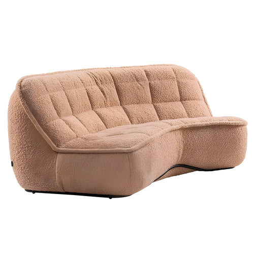 Vibe Sofa: 3 + Negro Matt Lacquered