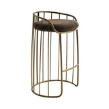 Tonella Bar + Counter Stool: Bar + Curry Matt Lacquered
