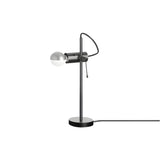Agnoli Table Lamp: Satin Black Nickel