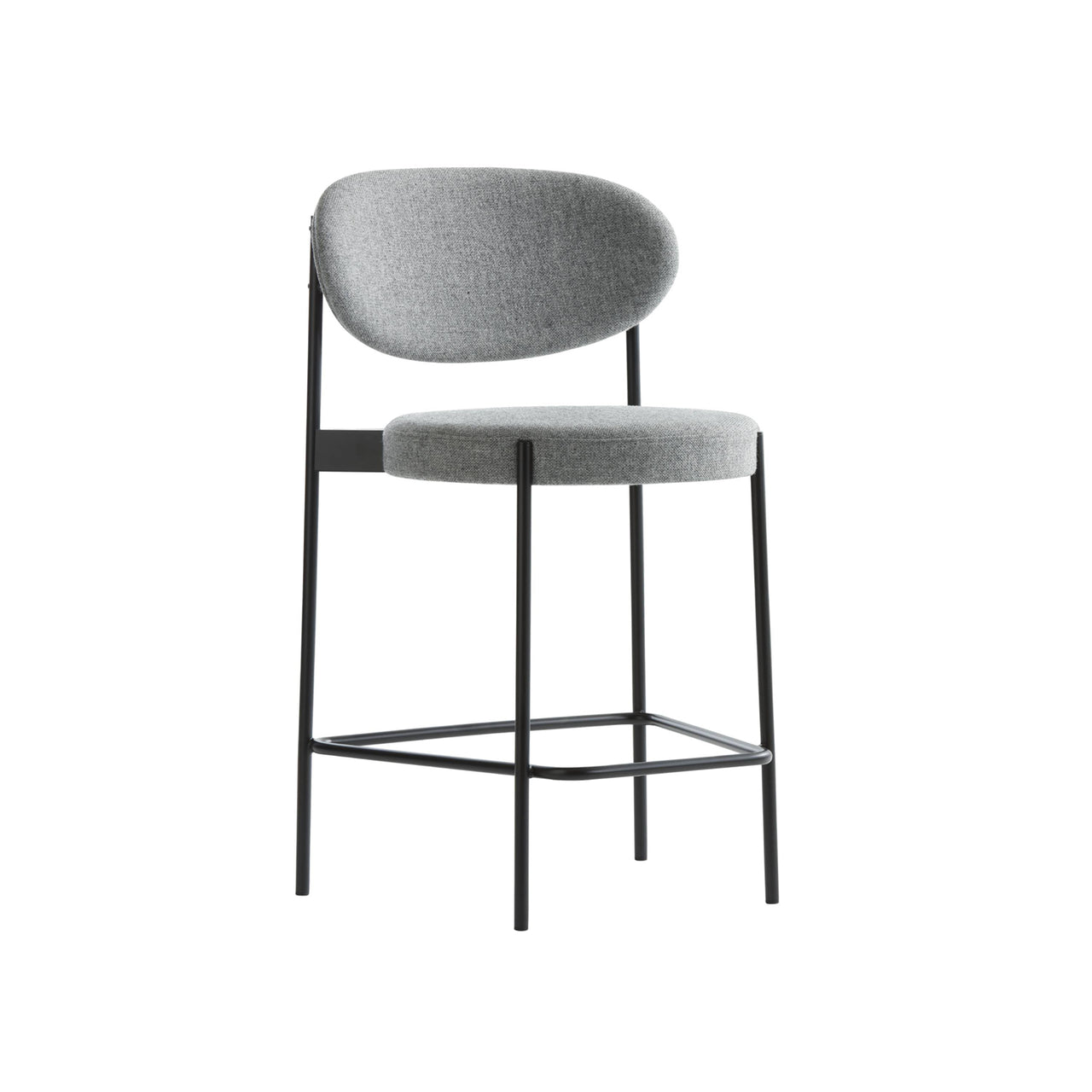 Series 430 Bar + Counter Stool: Counter + Black