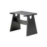 Seto Stool: Black Lacquered