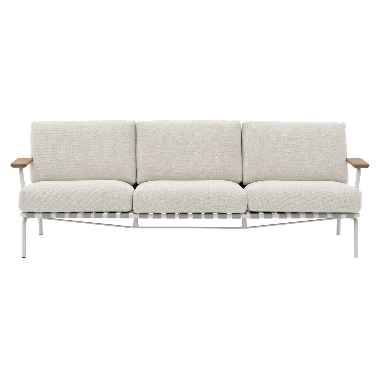 Settle Sofa: 3 Seater + Grey + Laze 1