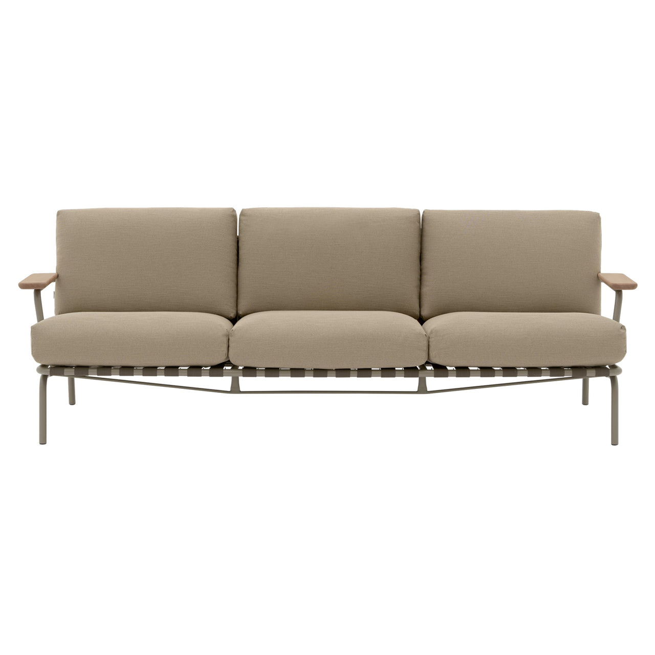 Settle Sofa: 3 Seater + Ribbed Weave 5