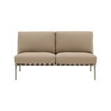 Settle Sofa: 2 Seater + Without Armrest + Tapue + Ribbed Weave