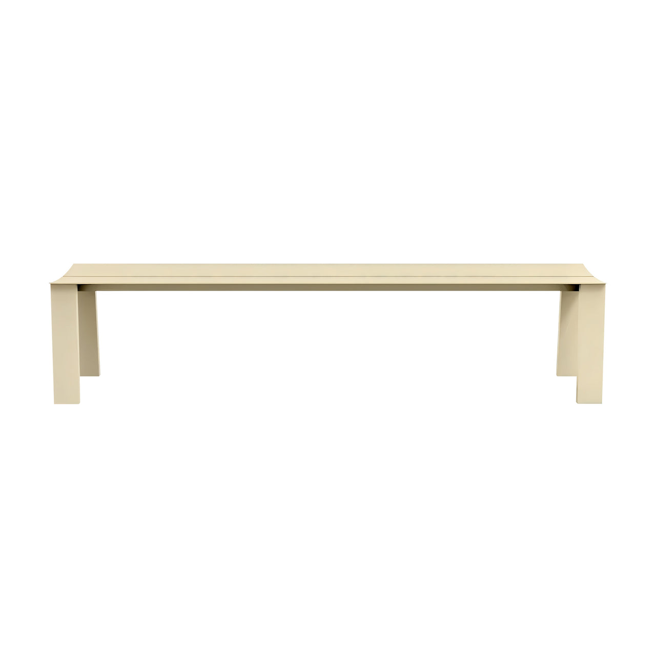 Seu Bench: Large + Light Ivory