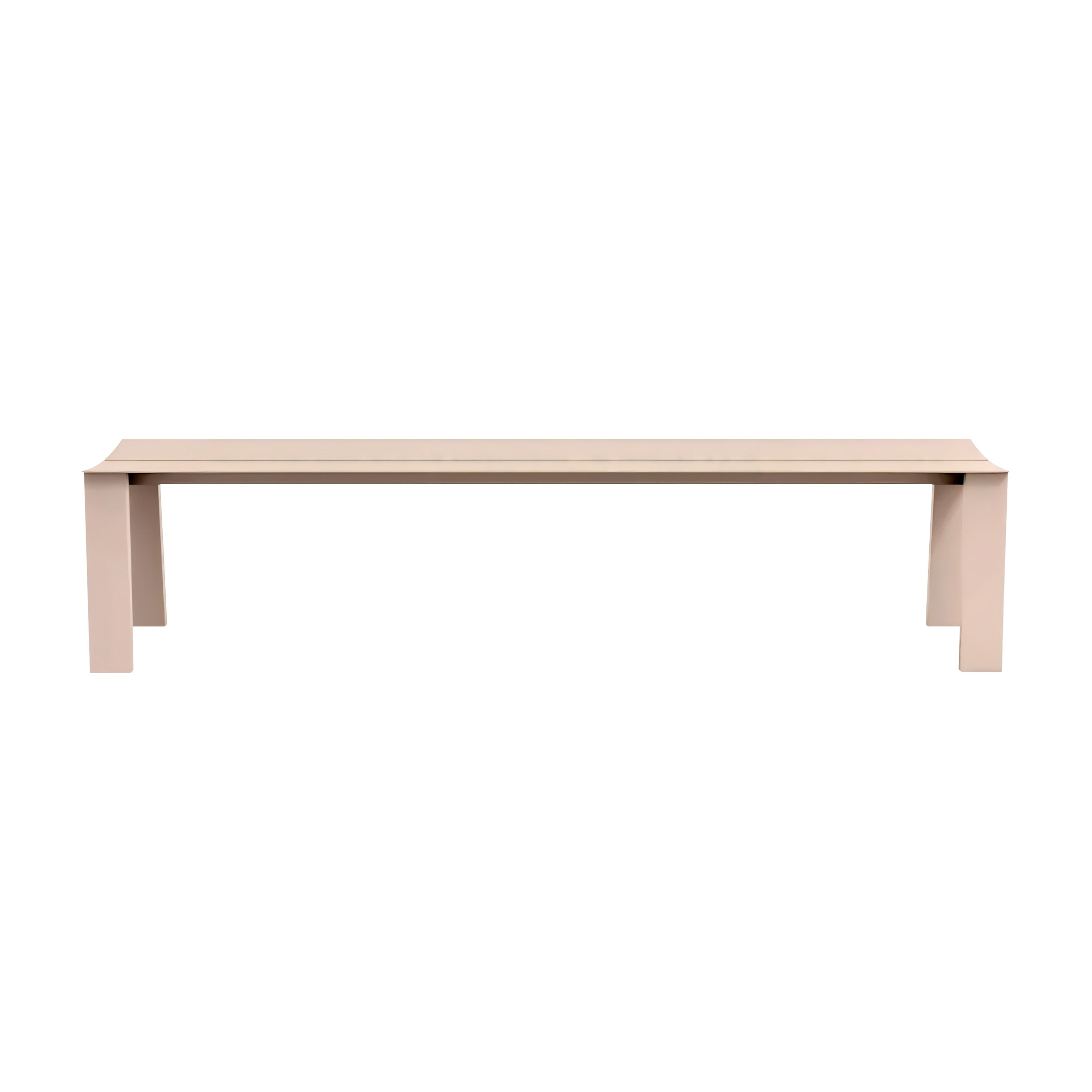Seu Bench: Large + Peach Rose