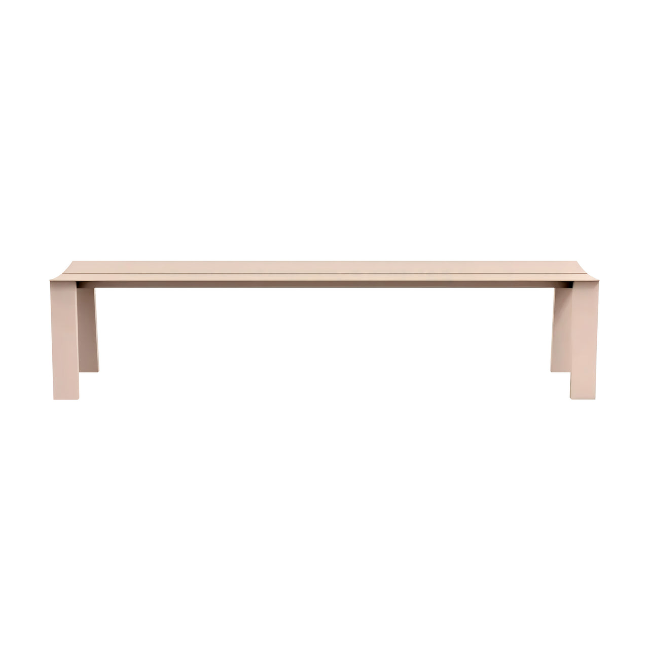 Seu Bench: Large + Peach Rose