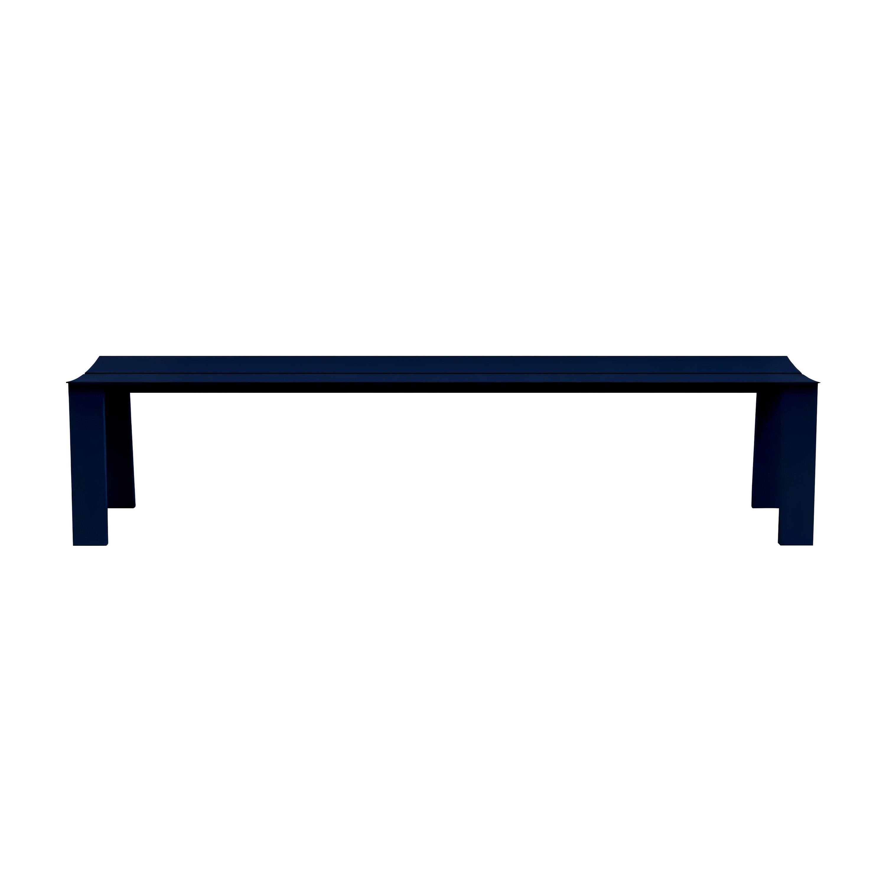 Seu Bench: Large + Steel Blue