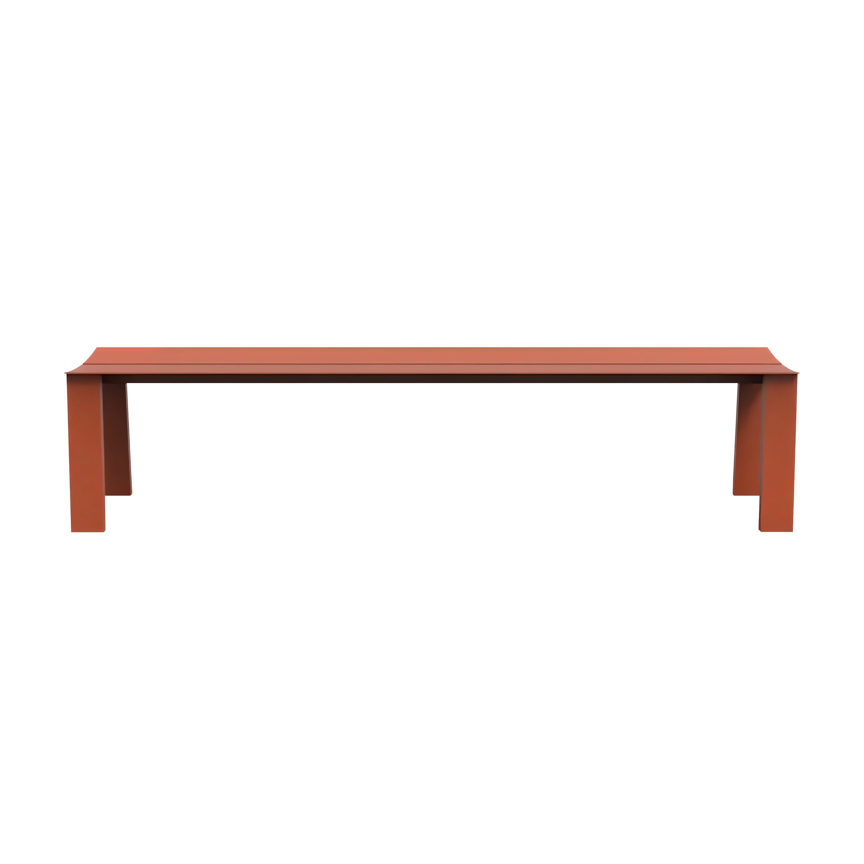 Seu Bench: Large + Terracotta