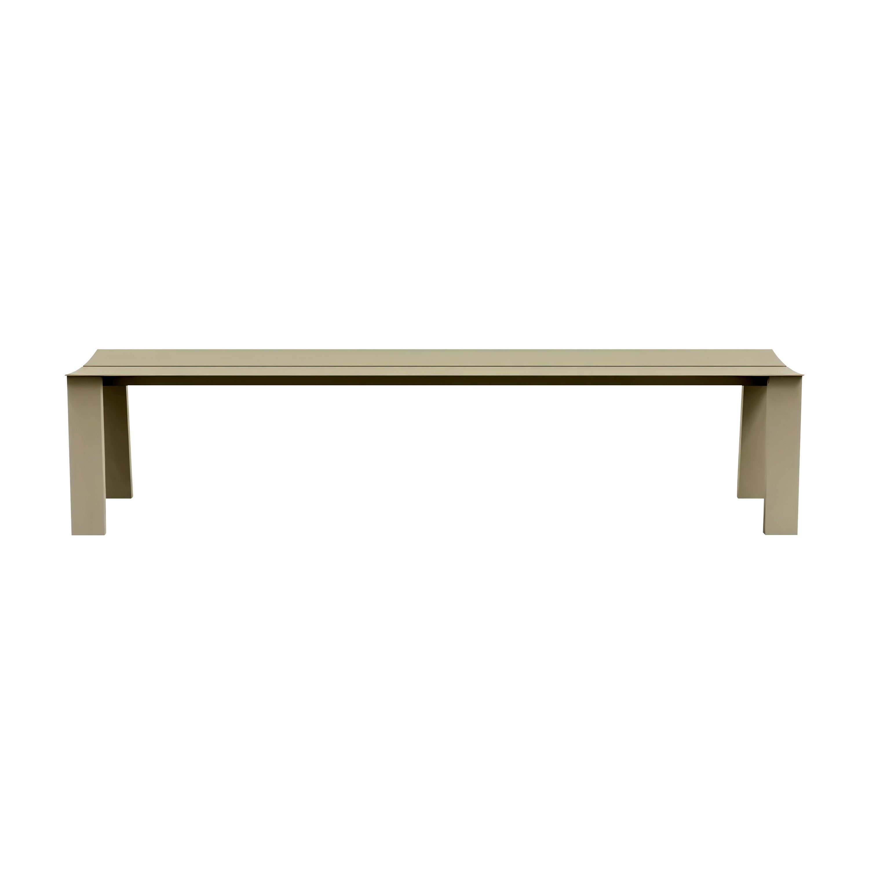 Seu Bench: Large + Silk Grey