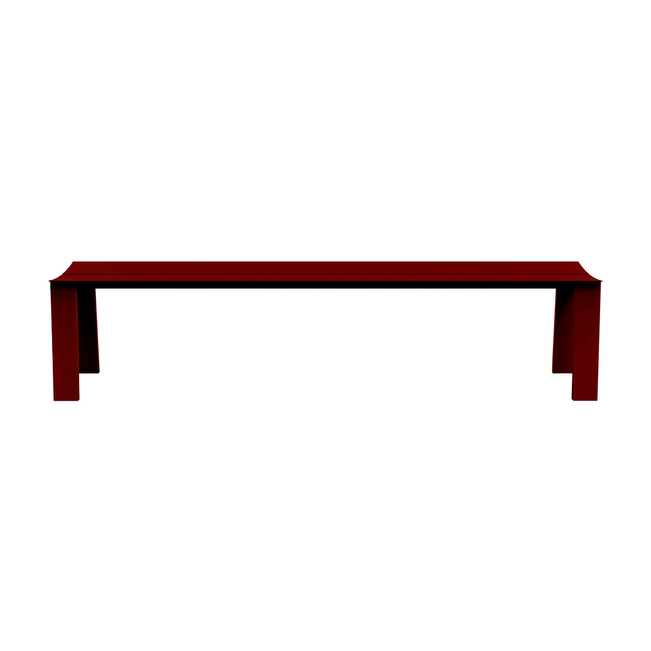 Seu Bench: Large + Bordeaux