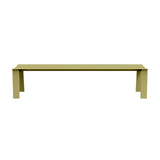 Seu Bench: Large + Green Beige