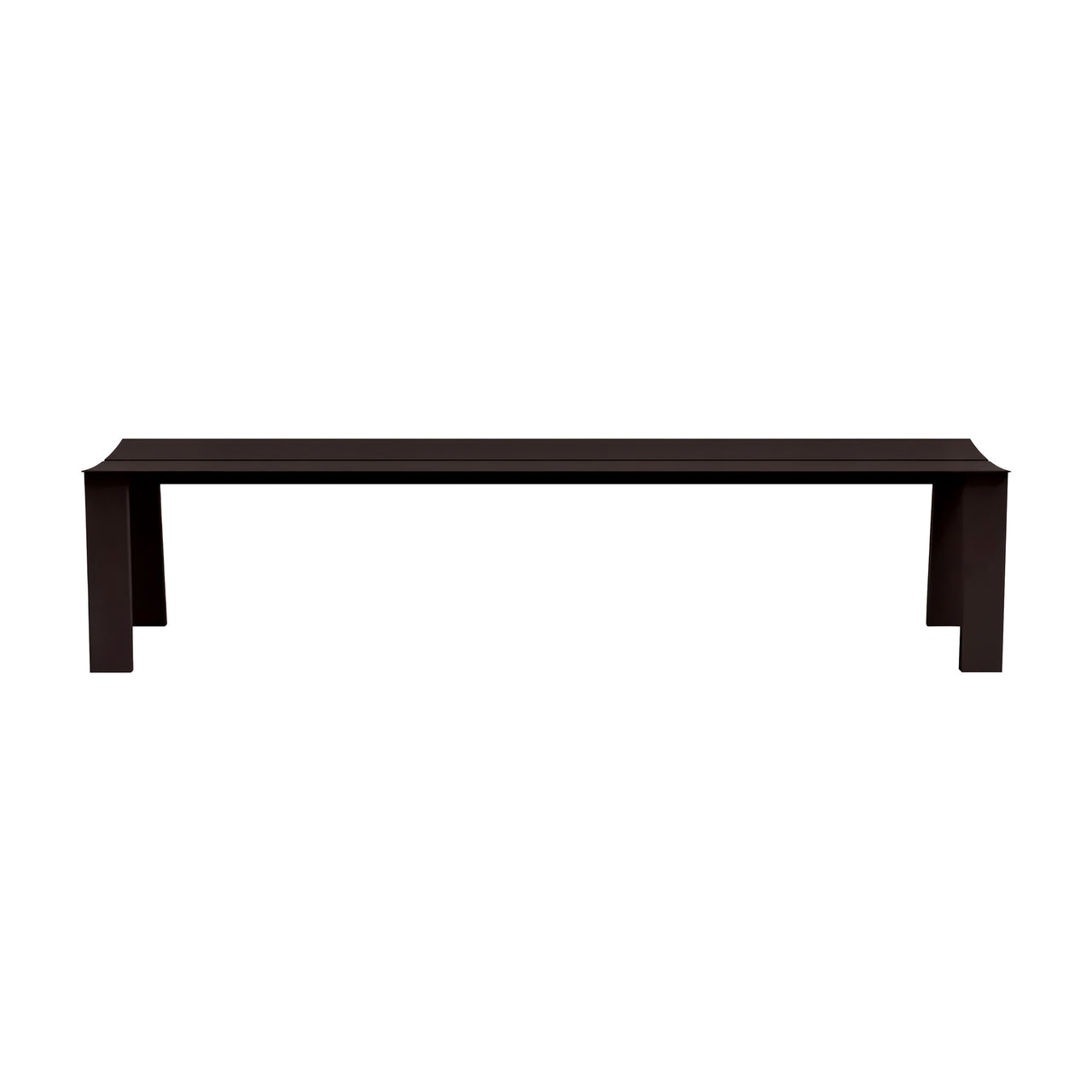 Seu Bench: Large + Grey Brown