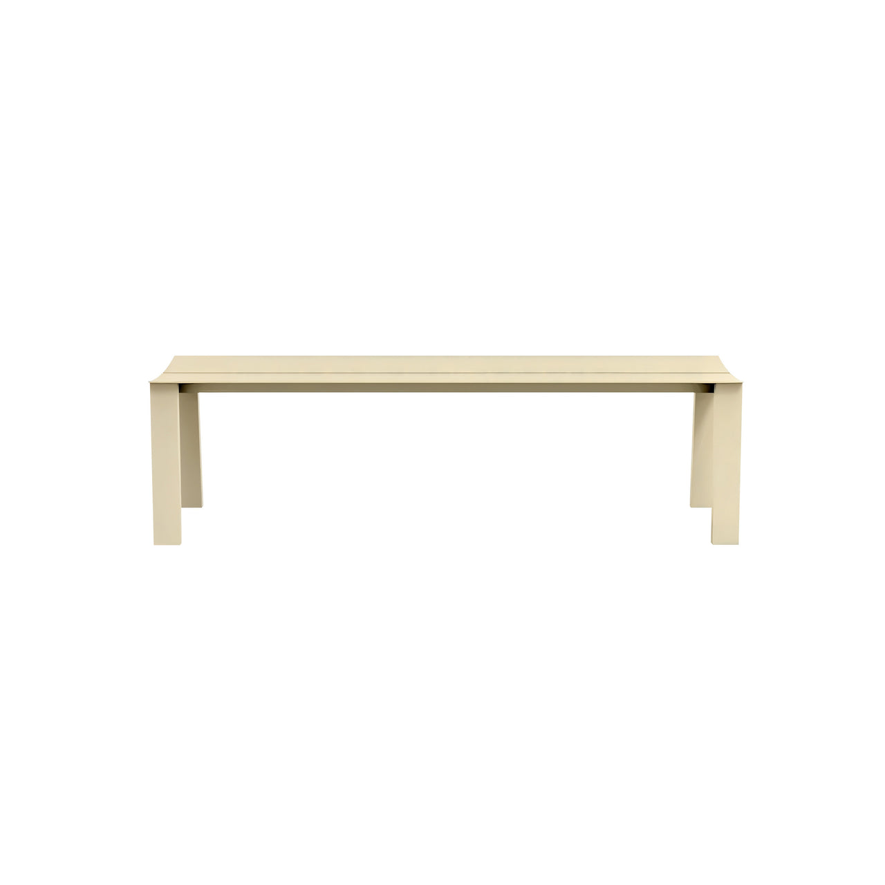 Seu Bench: Small + Light Ivory