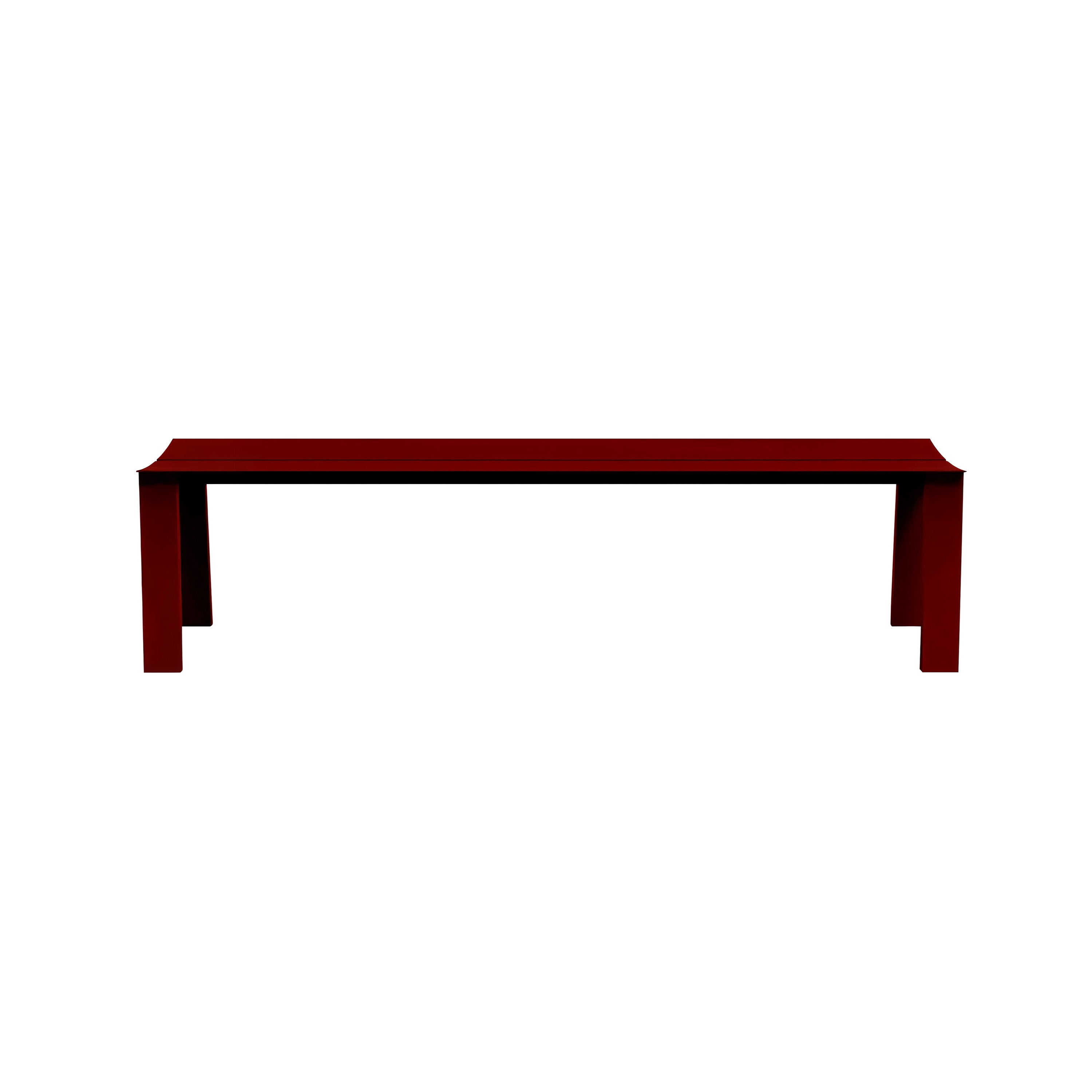 Seu Bench: Medium + Bordeaux