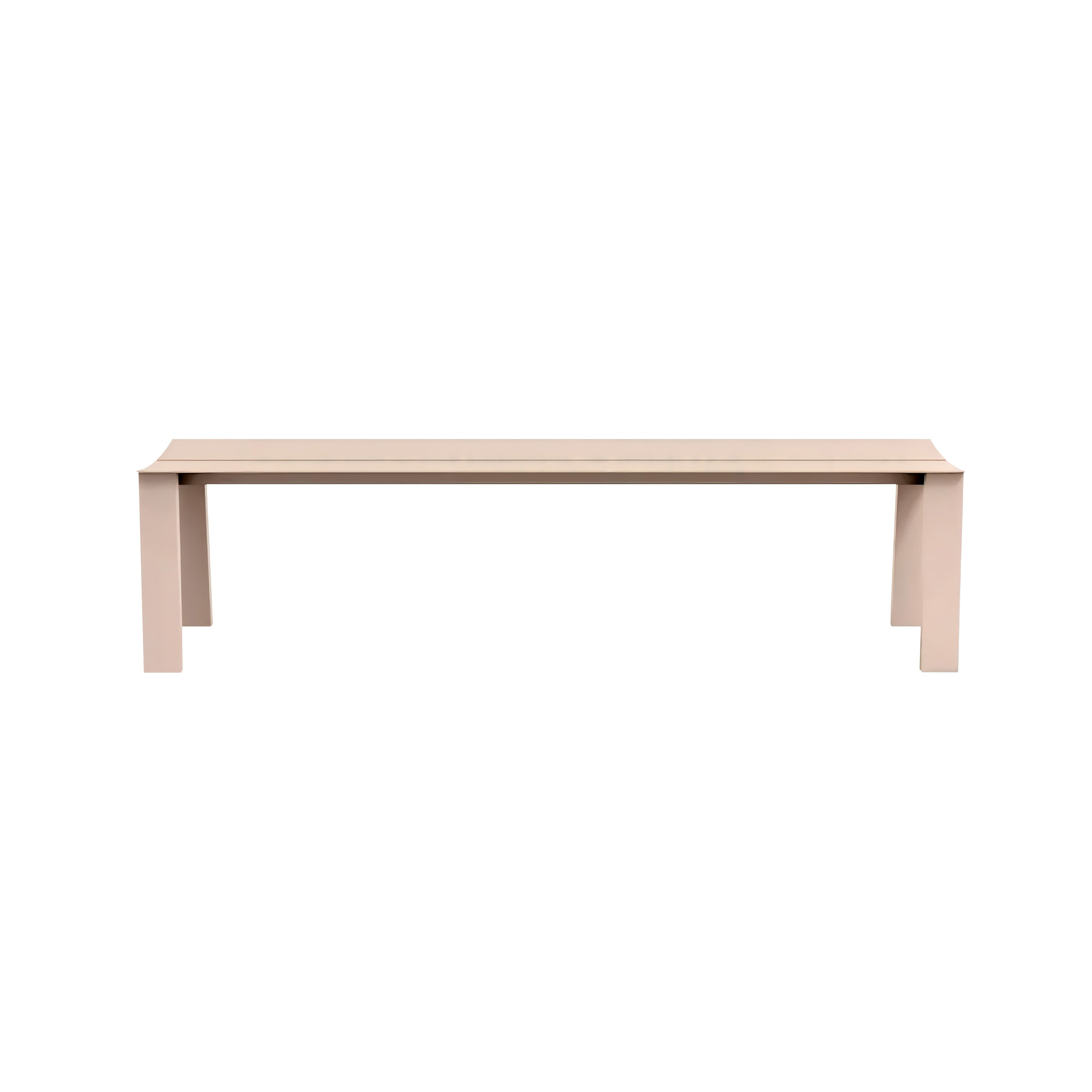Seu Bench: Medium + Peach Rose