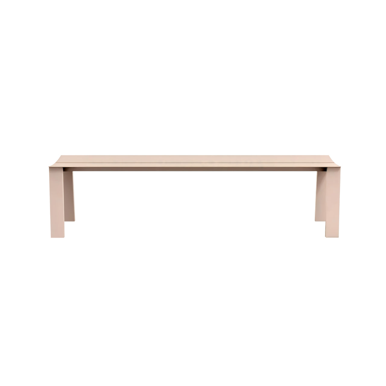 Seu Bench: Medium + Peach Rose
