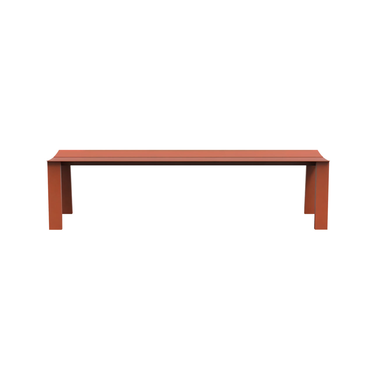 Seu Bench: Medium + Terracotta