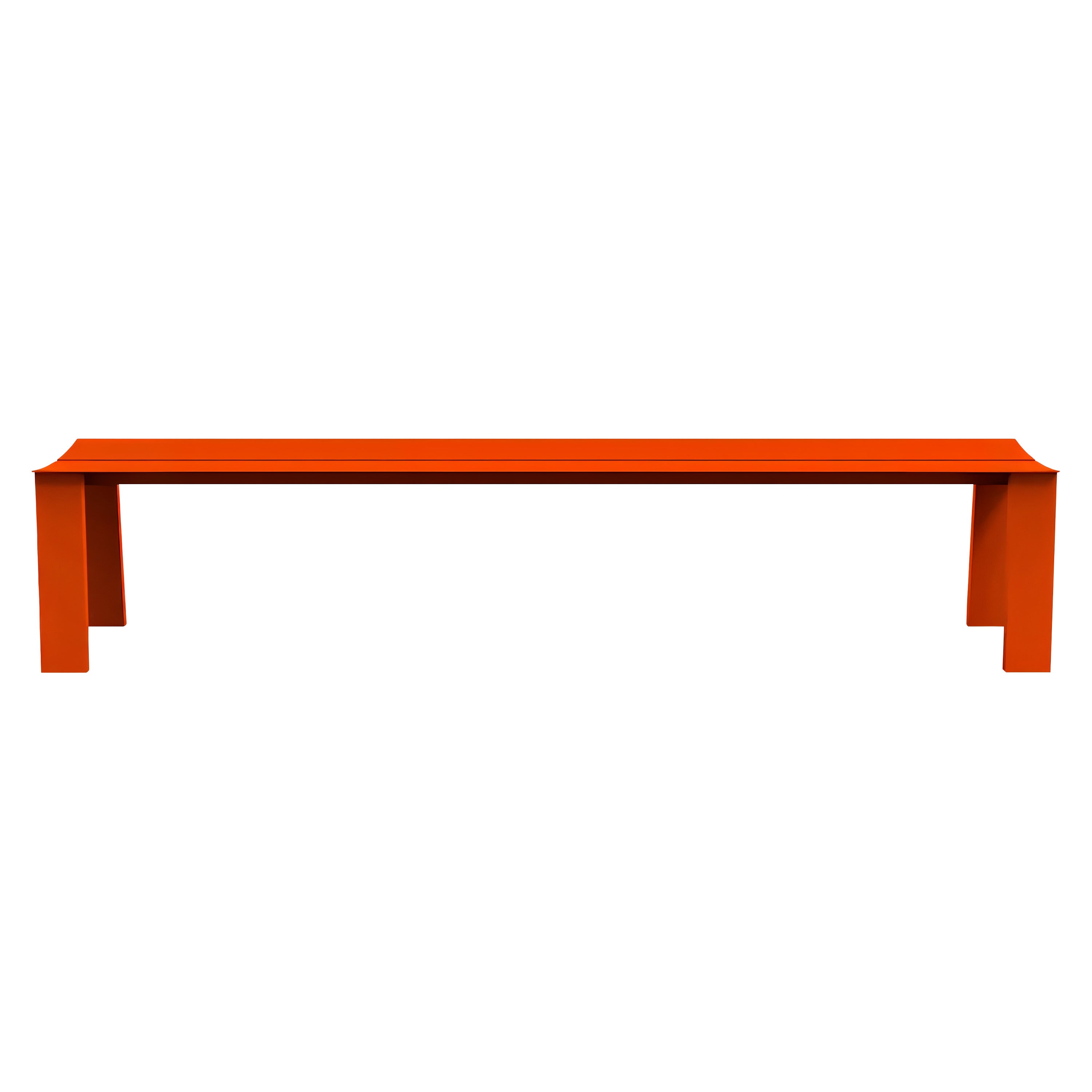 Seu Bench: Extra Large + Pure Orange