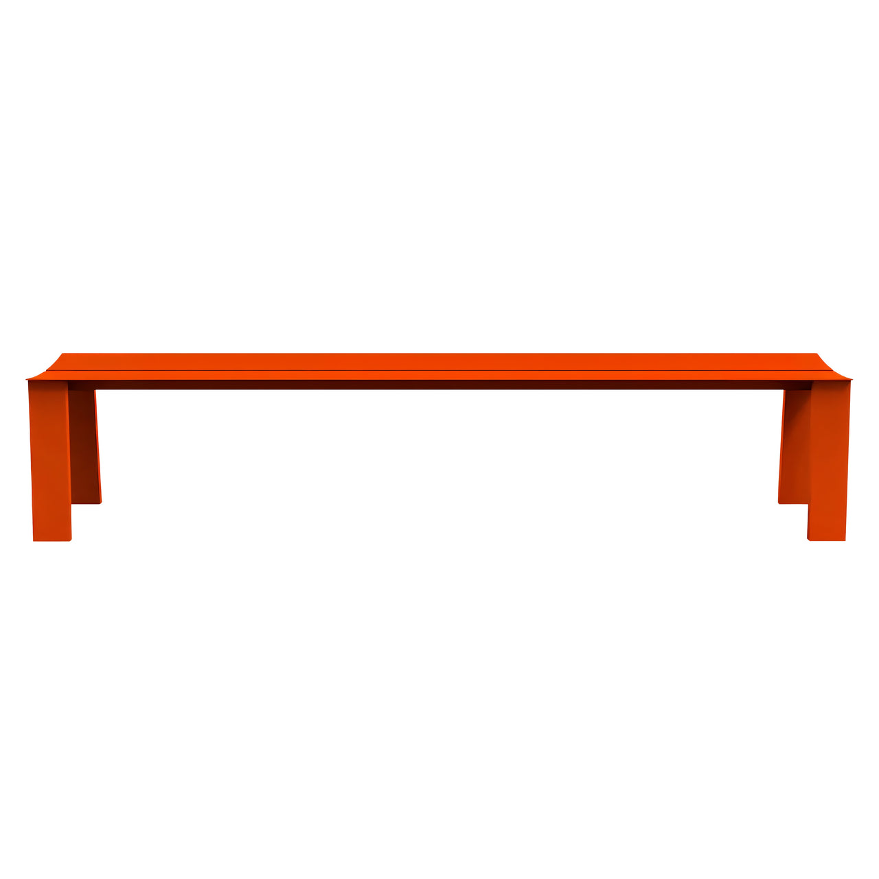 Seu Bench: Extra Large + Pure Orange