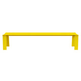 Seu Bench: Extra Large + Sulfur Yellow
