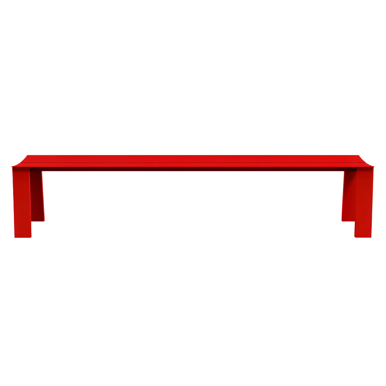 Seu Bench: Extra Large + Traffic Red