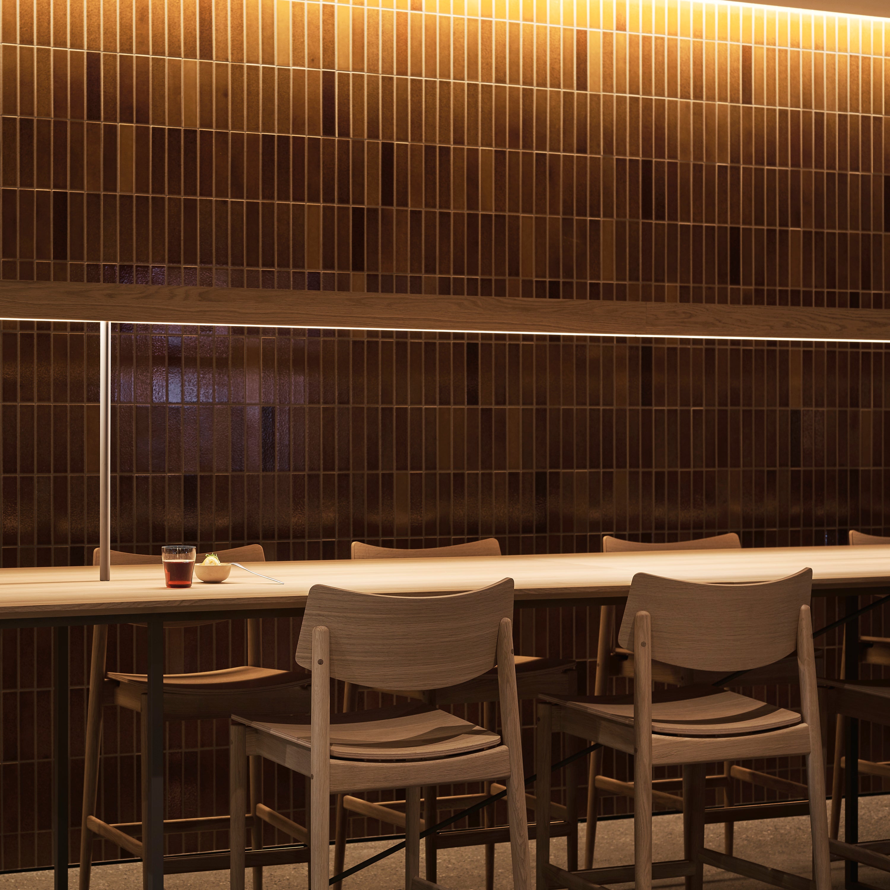 Shibuya Cafe Counter Chair A-BS01: LS