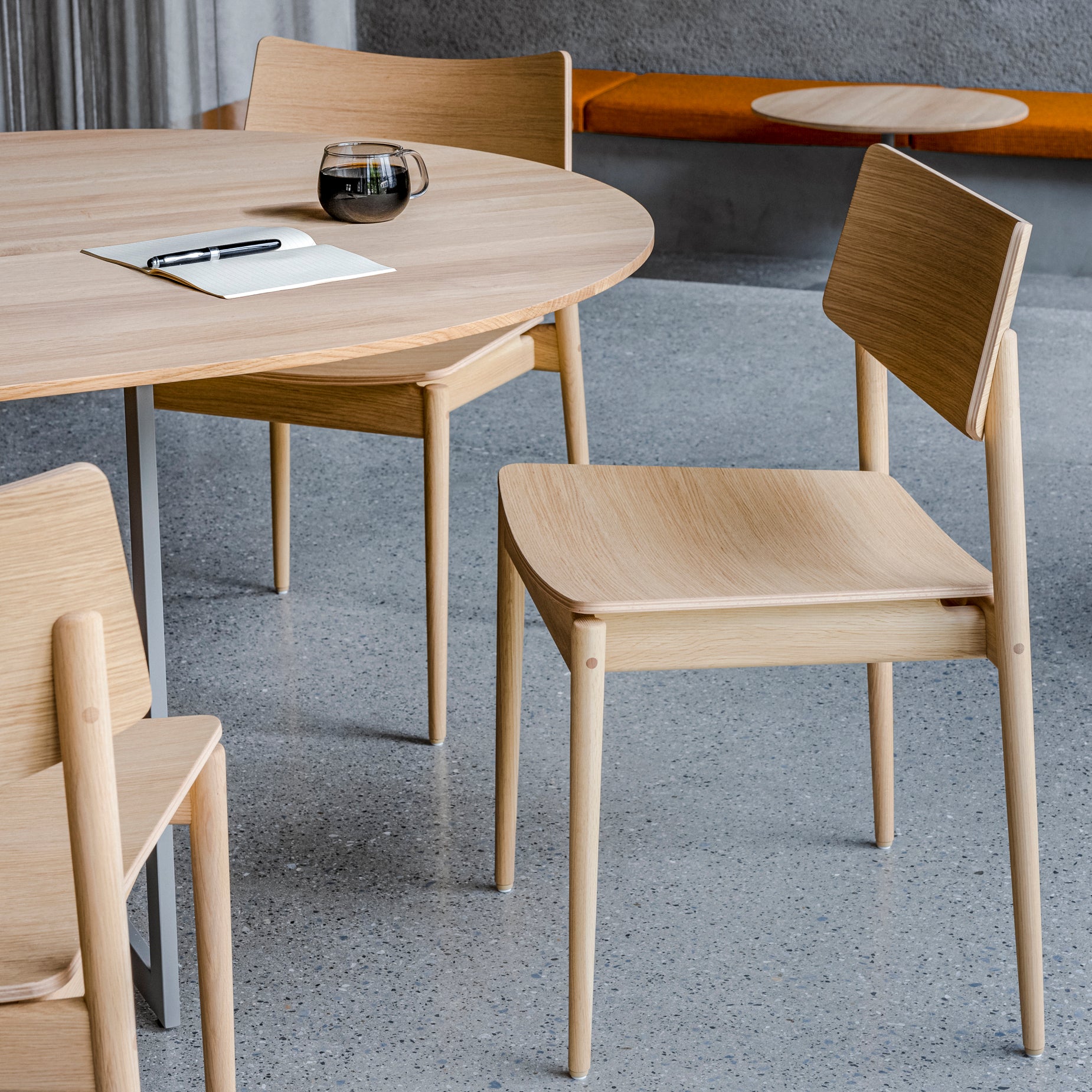 Shibuya Cafe Dining Chair A-DC01: LS