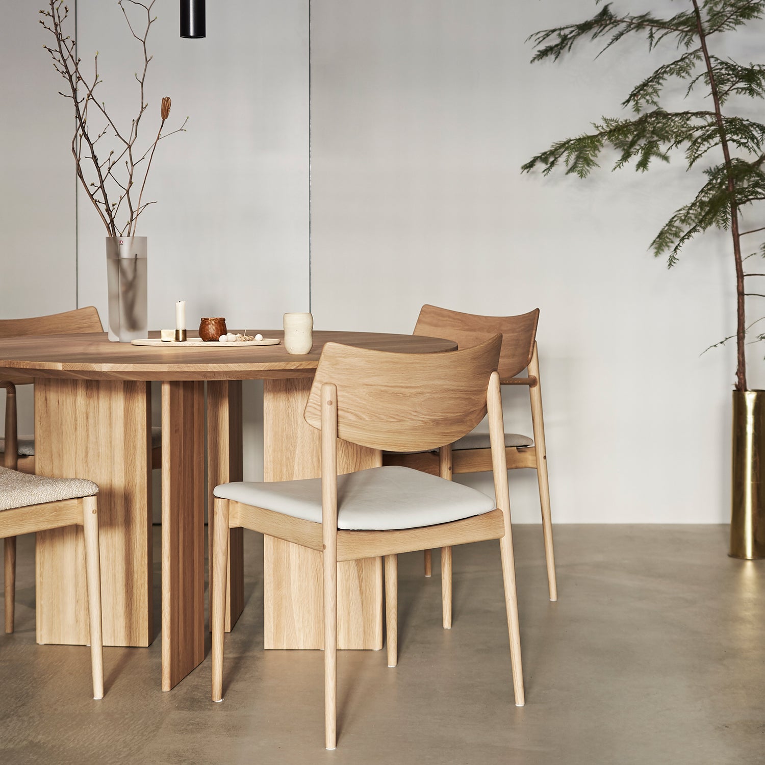 Shibuya Cafe Dining Chair A-DC03: LS