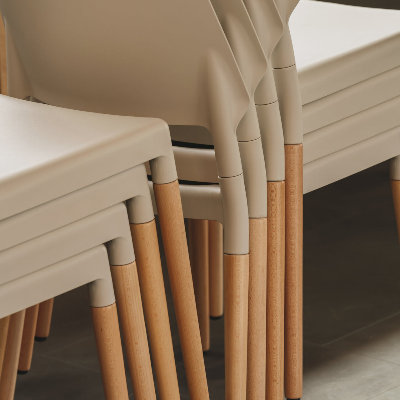 Belloch Chair: Outdoor + Stacking