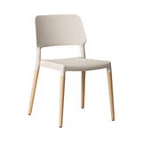 Belloch Chair: White Grey