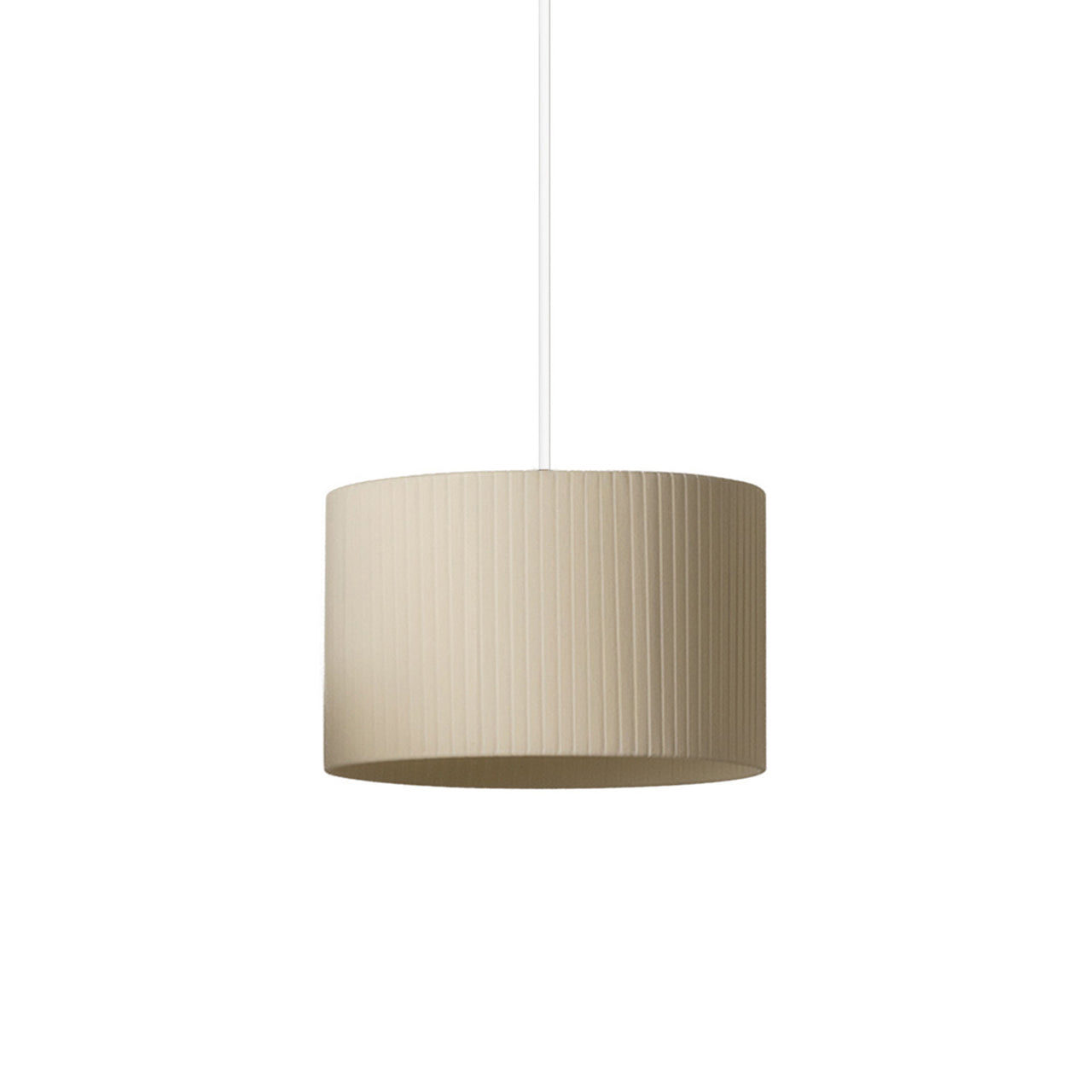 Sisisi Cilindricas PT2 Pendant Lamp: Natural + White