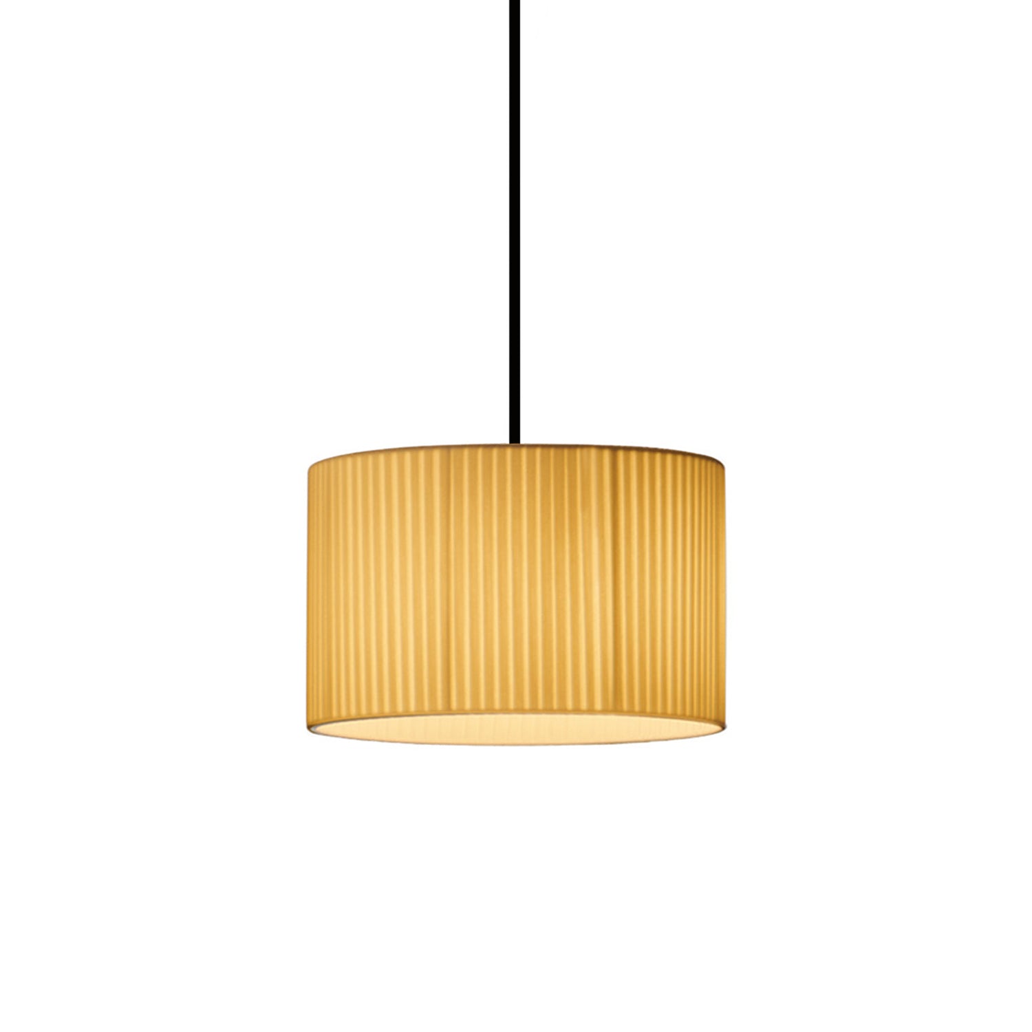Sisisi Cilindricas PT2 Pendant Lamp: Natural + Black