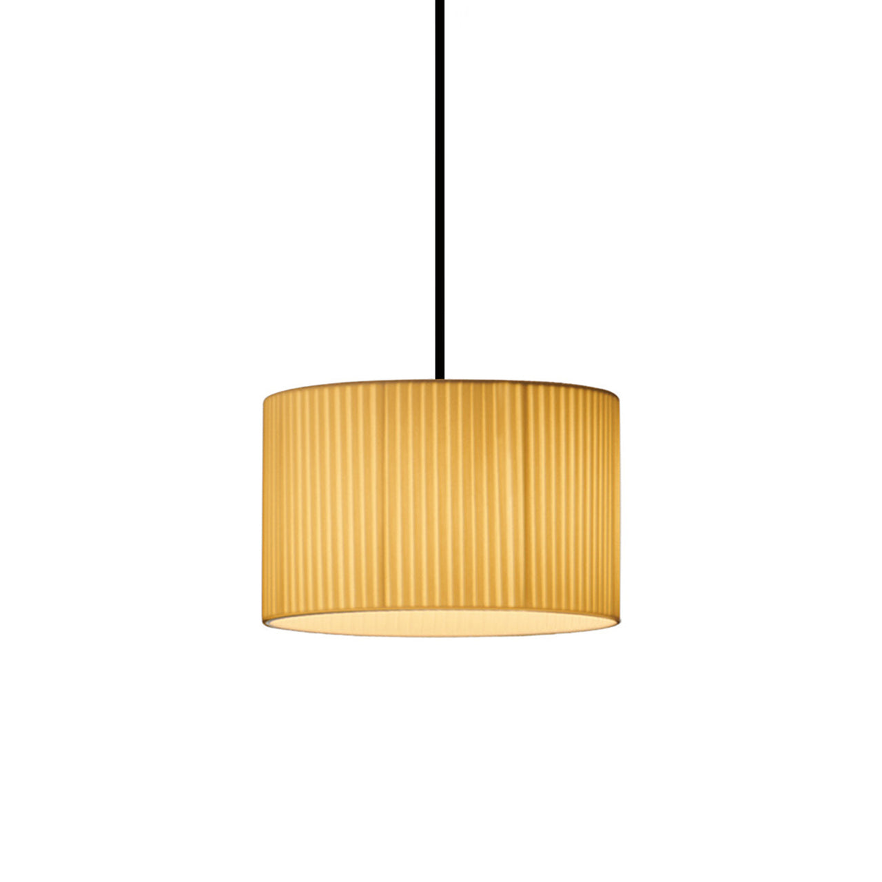 Sisisi Cilindricas PT2 Pendant Lamp: Natural + Black