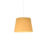 Sísísí Cónicas GT3 Pendant Lamp: Stitched Beige Parchment + White