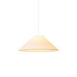 Sísísí Cónicas Planas MT5 Pendant Lamp: White + White