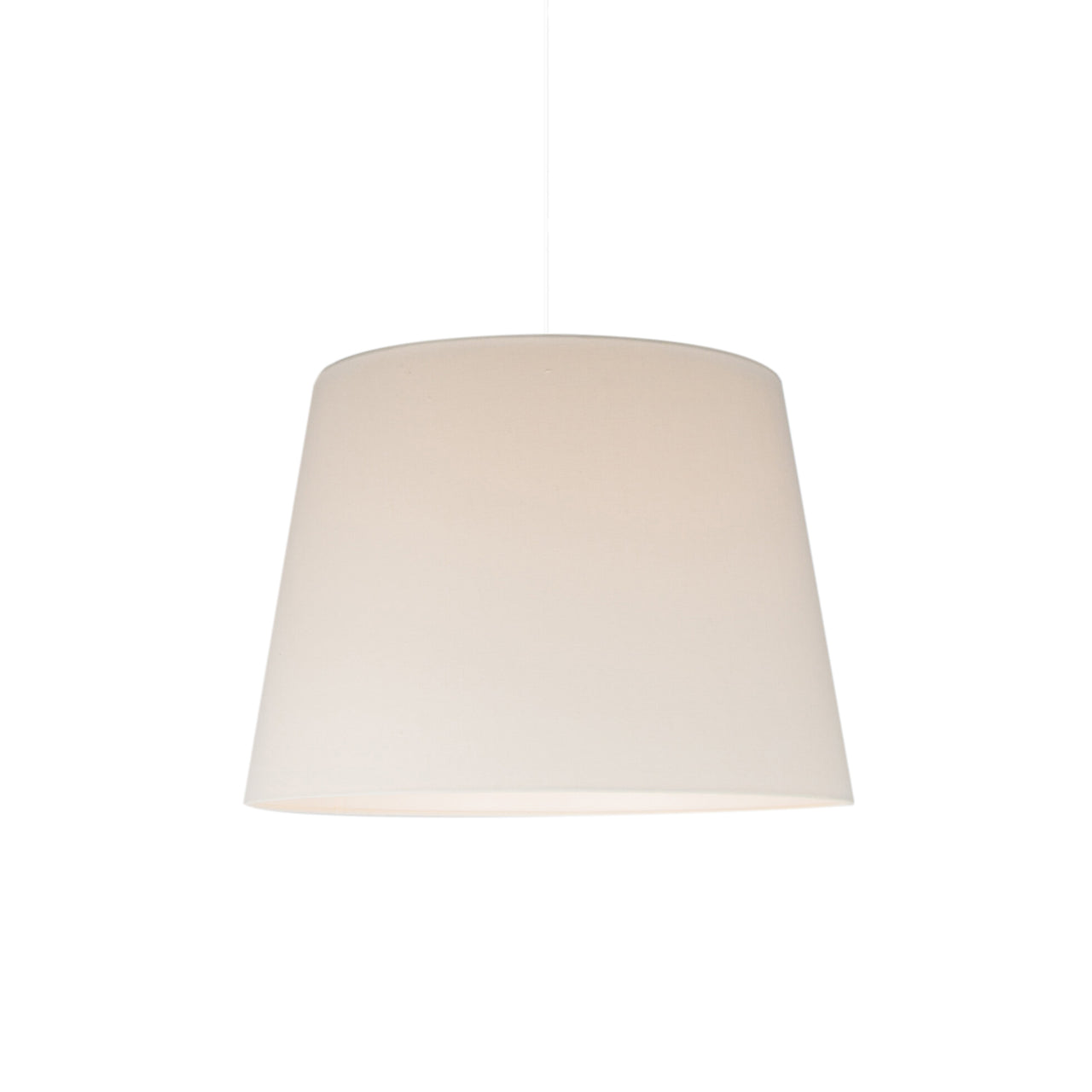 Sísísí Cónicas GT1 Pendant Lamp: White Linen + White